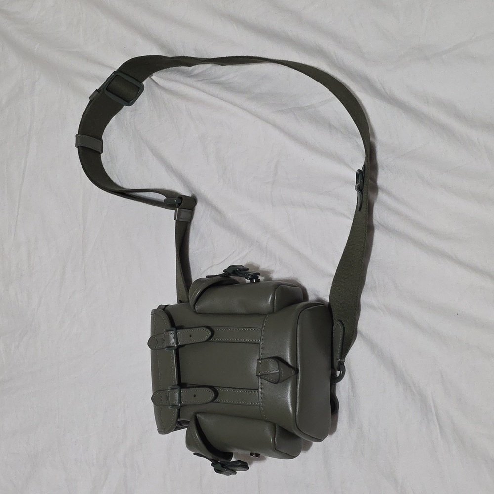 COACH Olive Green Men's Belt Bag